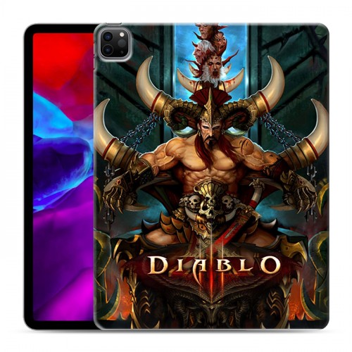 Дизайнерский пластиковый чехол для Ipad Pro 12.9 (2020) Diablo