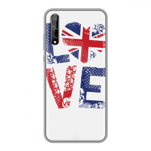 Дизайнерский силиконовый чехол для Huawei Y8p British love