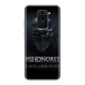 Дизайнерский силиконовый чехол для Xiaomi RedMi Note 9 Dishonored 