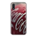 Дизайнерский силиконовый чехол для Samsung Galaxy M01 Coca-cola