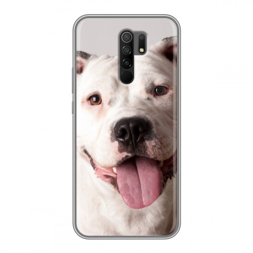 Дизайнерский силиконовый чехол для Xiaomi RedMi 9 Собаки