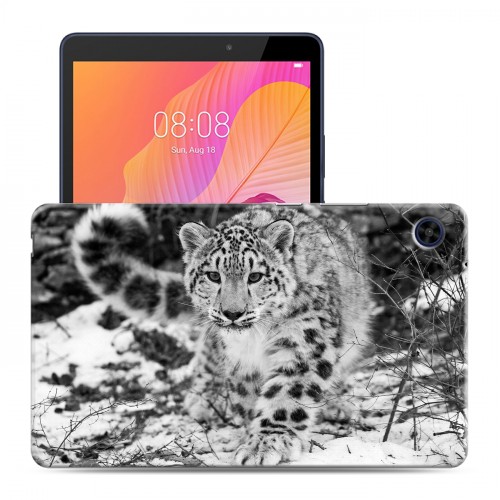 Дизайнерский силиконовый чехол для Huawei MatePad T8 Леопард