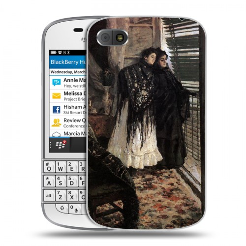 Дизайнерский пластиковый чехол для BlackBerry Q10