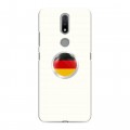 Дизайнерский силиконовый чехол для Nokia 2.4 Флаг Германии