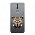 Дизайнерский силиконовый чехол для Nokia 2.4 Прозрачные леопарды