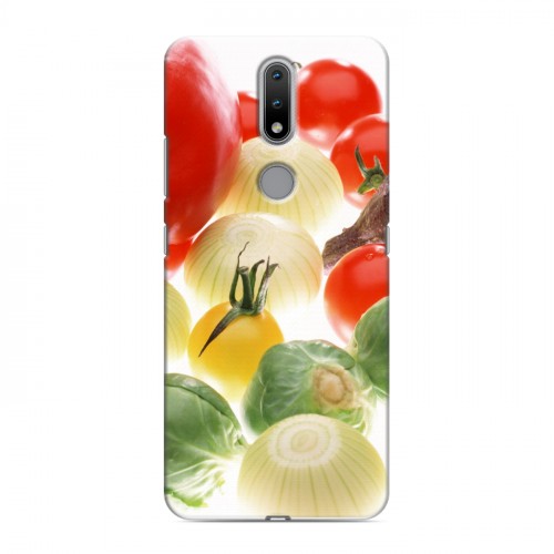 Дизайнерский силиконовый чехол для Nokia 2.4 Овощи