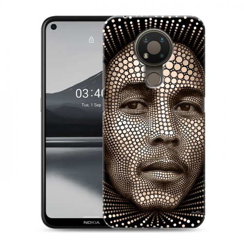 Дизайнерский силиконовый чехол для Nokia 3.4 Боб Марли