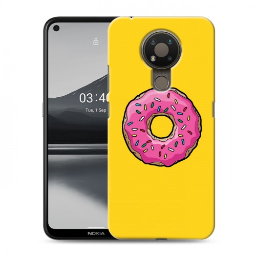 Дизайнерский пластиковый чехол для Nokia 3.4 Симпсоны