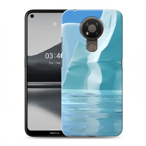 Дизайнерский пластиковый чехол для Nokia 3.4 айсберг