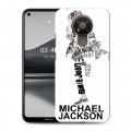 Дизайнерский пластиковый чехол для Nokia 3.4 Майкл Джексон