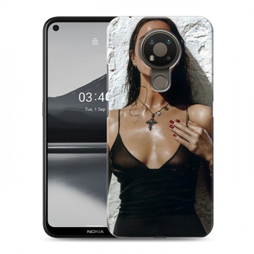 Дизайнерский силиконовый чехол для Nokia 3.4 Ирина Шейк