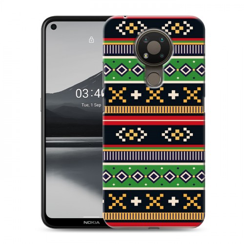Дизайнерский силиконовый чехол для Nokia 3.4 Этнические мотивы