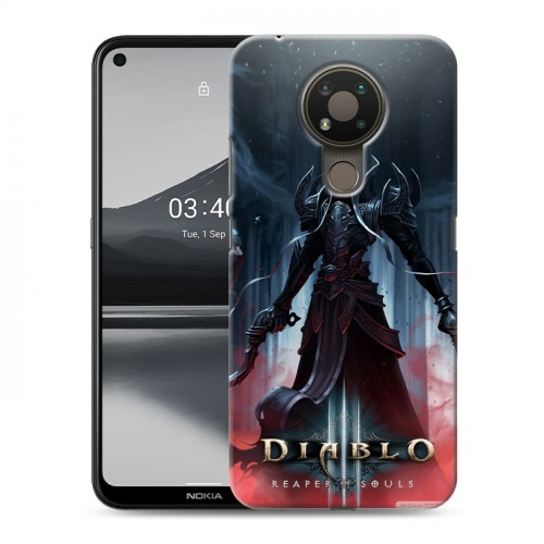 Дизайнерский силиконовый чехол для Nokia 3.4 Diablo