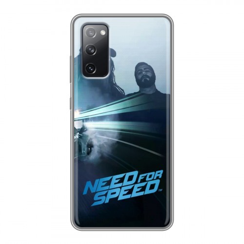 Дизайнерский силиконовый чехол для Samsung Galaxy S20 FE Need For Speed