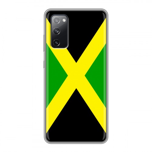 Дизайнерский силиконовый чехол для Samsung Galaxy S20 FE Флаг Ямайки