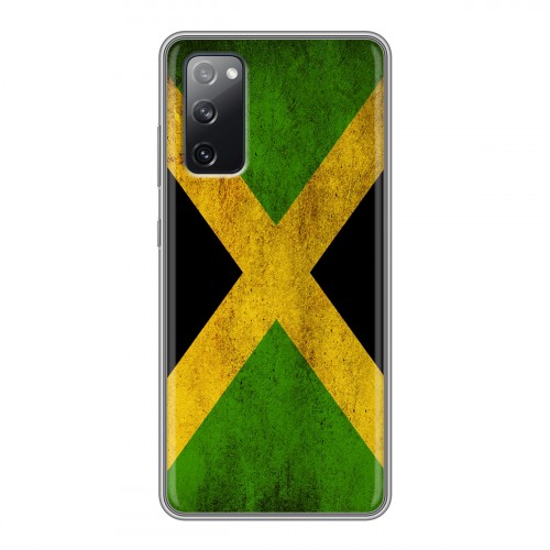 Дизайнерский силиконовый чехол для Samsung Galaxy S20 FE Флаг Ямайки