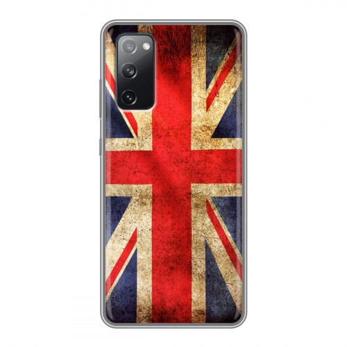 Дизайнерский силиконовый чехол для Samsung Galaxy S20 FE Флаг Британии
