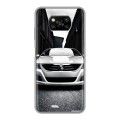 Дизайнерский силиконовый с усиленными углами чехол для Xiaomi Poco X3 Volkswagen