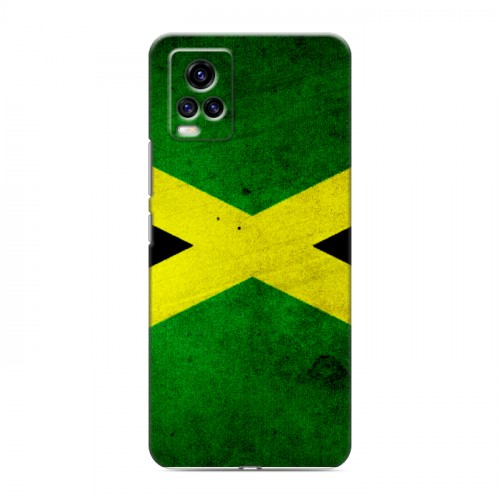 Дизайнерский пластиковый чехол для Vivo V20 Флаг Ямайки