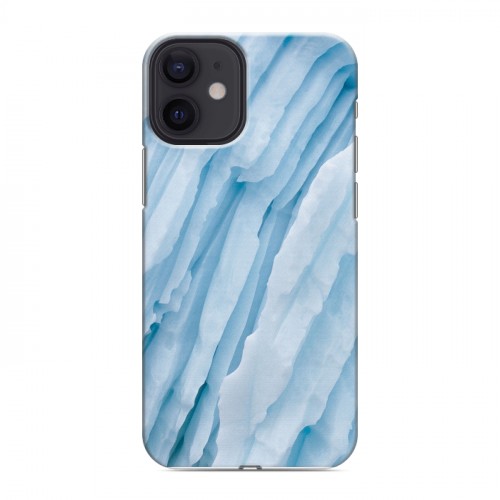 Дизайнерский силиконовый с усиленными углами чехол для Iphone 12 Mini Льды
