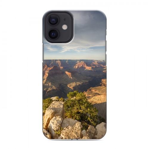 Дизайнерский пластиковый чехол для Iphone 12 Mini каньоны
