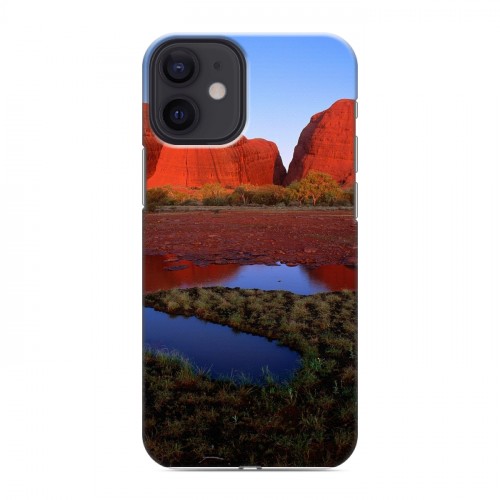 Дизайнерский пластиковый чехол для Iphone 12 Mini каньоны