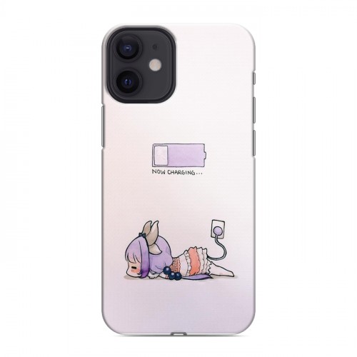 Дизайнерский силиконовый с усиленными углами чехол для Iphone 12 Mini Аниме