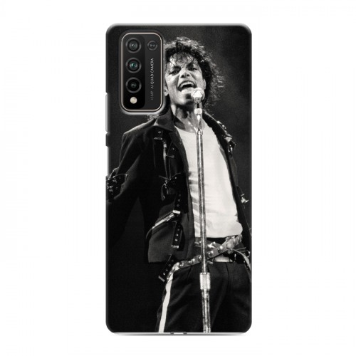 Дизайнерский пластиковый чехол для Huawei Honor 10X Lite Майкл Джексон