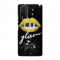 Дизайнерский пластиковый чехол для Huawei Honor 10X Lite Дизайнерское пианино