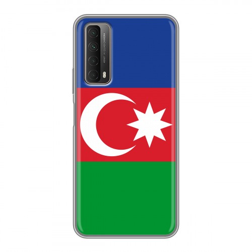 Дизайнерский силиконовый чехол для Huawei P Smart (2021) Флаг Азербайджана