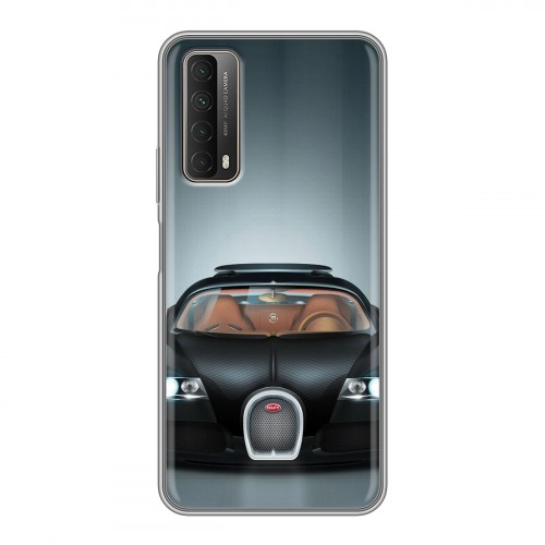 Дизайнерский силиконовый чехол для Huawei P Smart (2021) Bugatti