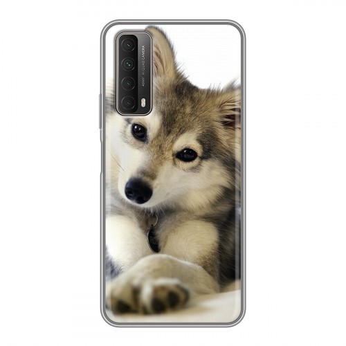 Дизайнерский силиконовый чехол для Huawei P Smart (2021) Собаки