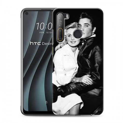 Дизайнерский силиконовый чехол для HTC Desire 20 Pro Элвис Пресли