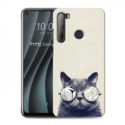 Дизайнерский силиконовый чехол для HTC Desire 20 Pro Кошки