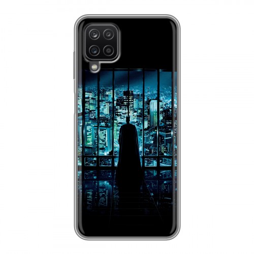 Дизайнерский пластиковый чехол для Samsung Galaxy A12 Бэтмен 
