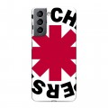 Дизайнерский пластиковый чехол для Samsung Galaxy S21 Red Hot Chili Peppers