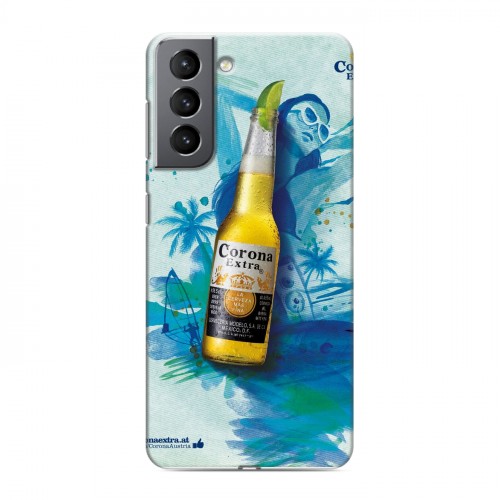 Дизайнерский пластиковый чехол для Samsung Galaxy S21 Corona