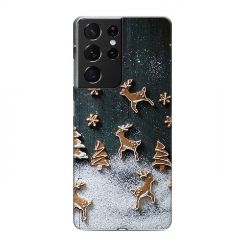 Дизайнерский пластиковый чехол для Samsung Galaxy S21 Ultra Christmas 2020
