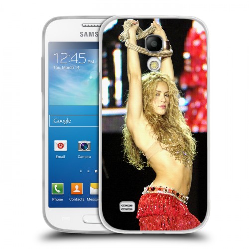 Дизайнерский пластиковый чехол для Samsung Galaxy S4 Mini  Shakira