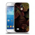 Дизайнерский пластиковый чехол для Samsung Galaxy S4 Mini  Нуарные листья