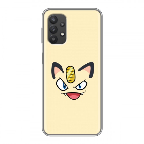 Дизайнерский силиконовый чехол для Samsung Galaxy A32 Pokemon Go