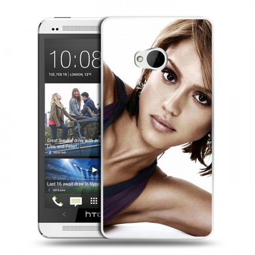 Дизайнерский пластиковый чехол для HTC One (M7) Dual SIM