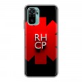 Дизайнерский силиконовый чехол для Xiaomi RedMi Note 10 Red Hot Chili Peppers