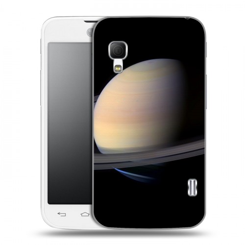 Дизайнерский пластиковый чехол для LG Optimus L5 2 II Сатурн