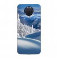 Дизайнерский силиконовый чехол для Nokia G20 Зима