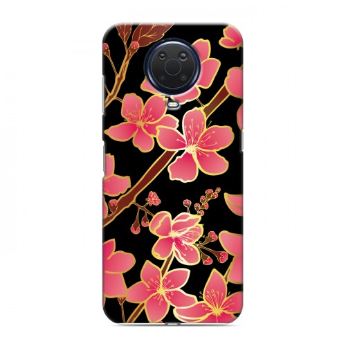 Дизайнерский силиконовый чехол для Nokia G20 Люксовые цветы