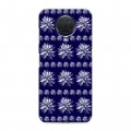 Дизайнерский силиконовый чехол для Nokia G20 Монохромные цветы