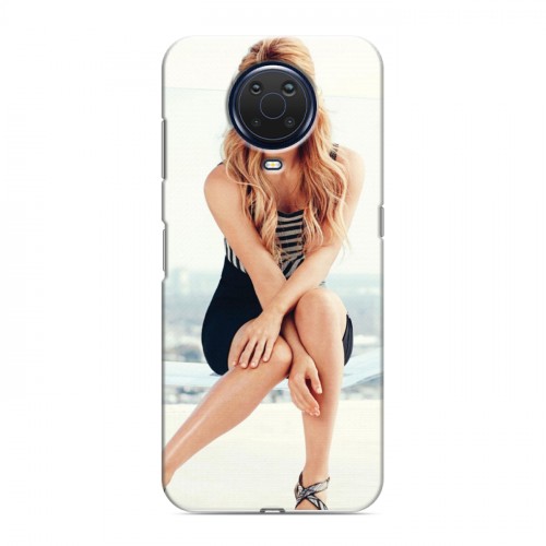 Дизайнерский силиконовый с усиленными углами чехол для Nokia G20 Shakira