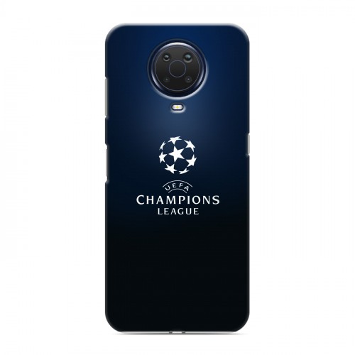 Дизайнерский силиконовый с усиленными углами чехол для Nokia G20 лига чемпионов