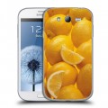 Дизайнерский пластиковый чехол для Samsung Galaxy Grand Фрукты текстуры